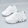 Nuevas Zapatillas Casuales de Malla de Moda Primavera/Verano 2026, Zapatos Tipo Dad Versátiles de Estilo Coreano para Exportación