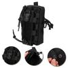 Bolsa de água multifuncional para acampamento ao ar livre, bolsa tática portátil para cintura, acessório Molle, bolsa pendurada, bolsa esportiva para celular, bolsa transversal