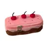 Estojo Lápis Bolo de Cereja Tendência Estilo Coreano Girly Grande Capacidade Bolsa para Lápis Fofa Bolsa de Armazenamento para Material Escolar