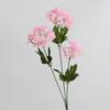 Imitação de flor crisântemo 3 garfos margarida flor falsa girassol pequeno flor de seda pequena flor selvagem decoração para casa atacado