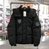 Chaqueta de plumón de microfibra de alta gama para invierno Putian para hombres y mujeres, Abrigo con capucha a juego para parejas con múltiples bolsillos, Chaqueta acolchada estilo ropa de trabajo