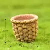 Adornos Decorativos para Pastel de Conejo Mini Cesta de Zanahoria Estilo Pastoral ins Mesa de Postres de Cumpleaños Infantil