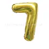 Globos Digitales Versión Americana de 32 pulgadas Globos de Película de Aluminio Oro Plata Decoración para Fiesta de Cumpleaños Boda Día de Año Nuevo Venta al por Mayor