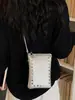 Bolsa Transversal para Celular com Rebites Transfronteiriça para Mulheres, Nova Bolsa de Ombro Tendência Verão 2026 para Trabalho e Deslocamento