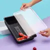 Caja de embalaje de durián de alta gama, rollo de res y cordero para hot pot, conservación fresca y resistente a la congelación, PP de grado alimenticio, de alta gama y exquisita