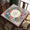 Tapete de Mesa de Mahjong Estilo Europeo Transfronterizo, Tapete de Mahjong Impreso Personalizado, Caucho Natural Engrosado Resistente al Desgaste, Silencioso Antideslizante, Tapete para Juegos de Mesa