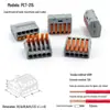 Conector rápido de fio direto da fábrica Bloco de terminais PCT