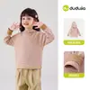 AntiestáticoDudu Home Camiseta con Capucha para Niños Otoño Top de Manga Larga para Niños Ropa de Otoño para Niñas Ropa para Bebés y Niños