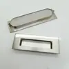 Manija de puerta corredera de armario de estilo europeo con hebilla oculta, manija de aleación para armario, manija empotrada para puerta de armario, cajón de gabinete