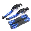 Aplicável para Yamaha FZ6R/N FZ6S FZ8 Alavancas de Freio e Embreagem Dobráveis Modificadas Manoplas de Guidão