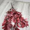 Simulación hoja de azufaifo fábrica hoja de azufaifo nuevo color de flor con hierba diseño de proyecto de boda flores falsas al por mayor