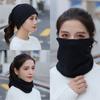 Bufanda de Otoño e Invierno para Hombre y Mujer, Máscara para Montar al Aire Libre, Cubre Cuello, Máscara Multiusos, Variedad, Gruesa, Cálida, Cuello de Tortuga, Gorro Trenzado