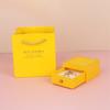 Venta Directa de Fábrica Caja de Joyería Set Deslizable Anillo de Color Macarrón de Ángulo Recto, Aretes, Colgante