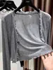 Cardigã Fino Protetor Solar para Mulheres, Xale Curto com Decote V para o Verão, Combinado com um Vestido Slip