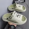 Novas Chinelas Plataforma Masculinas para Uso Externo, Praia, Sola Grossa, Aumenta Altura, Antiderrapante, Casa, Interior, Dirigir, Sandálias de Verão, Casuais, Versáteis