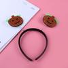 Cross Border Halloween Pumpkin Head Ghost Headband Cartoon Ginky Pink Holiday Dress Up Headband Halloween Headwear Acessórios para o cabelo