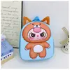 Nueva Mochila Dura de Dibujos Animados Cute Labubu 2025 para Niños y Niñas, Bolsa Escolar de Jardín de Infancia, Mochila para Salidas de Bebé