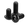 Suministro Tornillo de Acero Inoxidable 201 Zincado Negro Iso7380 Cabeza Redonda Semiesférica Hexagonal M8