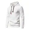 Sudadera Casual Jacquard de Manga Larga con Capucha para Hombre, Talla Europea de Comercio Exterior 2024, Tela de Algodón Acolchado a Cuadros, Amazon
