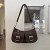 Bolso de Mujer de Gama Alta de Nicho, Otoño e Invierno Retro 2026 Nuevo Bolso de Hombro y Axila de Moda, Bolso Cuadrado Pequeño de Tendencia