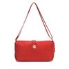 Bolso de Tela de Color Sólido de Gran Capacidad para Mujer 2025 Nuevo Bolso Cruzado Casual Bolso de Clase para Estudiante Universitario Bolso de Hombro Deportivo Ligero