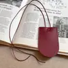 Febre de blogueiras da Coreia do Sul com pingente de bolsa de moedas pequena e fofa, colar, clipe magnético de couro para óculos, corrente de pescoço