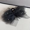 Pinza para el pelo de mariposa 3D con pedrería de organza para mujer, Pinza de tiburón grande exquisita, Nuevo modelo 2025, Accesorio para el cabello de alta gama