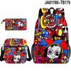 Nuevo Producto El Increíble Circo Digital Mochila Mágica del Circo Digital Bolso Escolar Estuche Bolso de Hombro