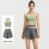 Conjunto de Ropa Deportiva de Verano Transfronteriza: Sujetador Deportivo, Shorts, Ropa Interior de Yoga, Ropa para Correr, Fitness, Yoga
