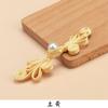 Hengmeihe Classe A Cheongsam Botão Pérola Chinesa Borboleta de Quatro Rodas Fivela Estilo Chinês Hanfu Botão Tecido à Mão