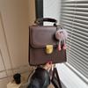 Mochila de Moda Texturizada de Gran Capacidad 2023 Verano Nueva Llegada Elegante Combinable Estilo Coreano ins Mochila de Moda para Mujer