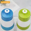 Botella de Agua Deportiva Portátil de Plástico para Estudiantes, Vaso Deportivo Simple y Creativo, Vaso de Gran Capacidad, Botella de Agua para Ciclismo
