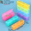 Caixa de Peças Coloridas, Caixa de Ferramentas para Parafusos, Caixa para Substituição de Lâmpadas LED, Caixa de Armazenamento de Contas, Caixa de Botões de Roupa, Caixa de Pregos para Ferramentas