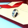 Anillo de Gipsofila Kajia Diamante Celebridad de Internet Anillo de Pareja de Acero de Titanio Joyería para Mujer Anillo de Diamante Clásico Eterno
