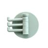 Gancho giratorio multiusos para cocina sin costuras, estante de pared para baño, gancho adhesivo sin clavos, estante para colgar toallas