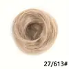 Donut para Peluca Artefacto para el Cabello Bolsa para el Cabello Cabeza de Bola Flor Invisible Micro-Elástica Brote Accesorios para el Cabello Anillo Invisible para Cabello Rizado para Mujeres