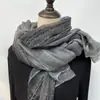 Nuevo chal de bufanda larga vintage con empalme de encaje para mujer, versátil para viajes y vacaciones, protector solar, adelgazante, artístico y transpirable