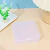 Caixa de Embalagem, Caixa Quadrada, Caixa de Armazenamento Retangular de Plástico para Miçangas, Material de Papelaria, Caixa de Embalagem Artesanal, Miçangas para Joias Cinco