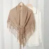 Chal de punto Cheongsam, nuevo cárdigan flecado estilo chino, protector de cuello para oficina, prenda exterior para habitaciones con aire acondicionado, bufanda nueva, bufanda triangular