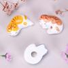 Portapalillos Gatito Lindo Gato de la Suerte Portapalillos Adornos de Gatito Cerámicos Adornos Creativos para el Hogar y el Jardín