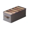 Nueva Caja de Almacenamiento de Ropa Portátil de PU Hecha de Tela Oxford, Caja de Clasificación Multifuncional para Ropa y Pantalones, Organizador Tipo Cajón