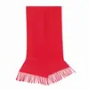 Bufandas de lana hechas a medida para eventos anuales, bufandas rojas para el calor, bufandas bordadas y estampadas para celebraciones, bufandas rojas grandes para eventos anuales