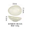 Vajilla de Cerámica Rústica Retro Estilo Japonés para Restaurantes y Hoteles, Tazones para Postre, Tazones para Sopa, Tazones para Pasta, Tazones de Alta Estética Esmaltados en Horno