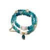 Pulsera Tushan Jingye Seventeen Retro Multicapa con Cuentas Exquisita Elegante Pulsera Nicho Suave de Alta Gama para Novias