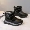 Botas de nieve para niños invierno a prueba de frío para exteriores botas de algodón del noreste niñas 2025 nuevas algodón grande niños nieve algodón botas para niños