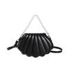 Bolso Concha Diseño Nicho Bolso de Mujer Nuevo 2023 Moda Bolso de Hombro Popular de Este Año Bolso Cruzado Cadena de Perlas