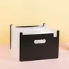 Carpeta Plegable tipo Acordeón A4 Nueva de 25 Compartimentos Sellada por Tres Lados con Correa para Colgar, Bolsa para Almacenamiento de Documentos de Oficina al por Mayor