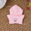 Ropa para muñeca de 10 cm, camiseta de manga corta, chaleco para muñeca, colección de atuendos para muñeca Labubu de 17 cm