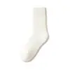 Calcetines de cachemira para mujer para otoño e invierno, calcetines de media pantorrilla con forro polar extra y lana gruesa, calcetines de maternidad, calcetines cálidos para dormir, calcetines largos de invierno para el hogar