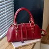 Bolso Cruzado de Hombro Simple para el Viaje Diario Nuevo de Moda con Forma de Concha para Mujer Bolso Elegante con Temperamento Diseño de Nicho Bolso de Mano Cruzado